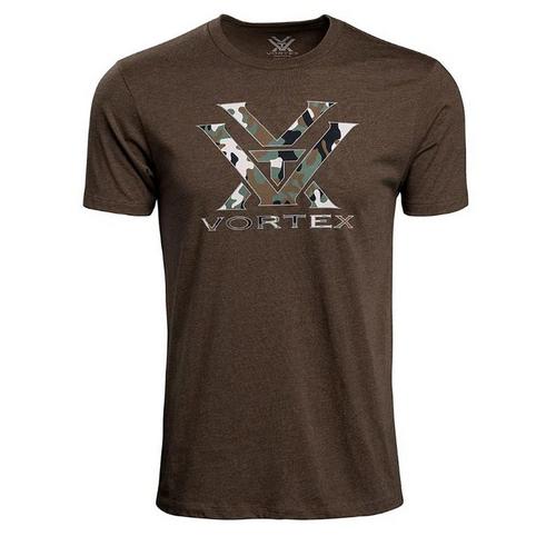 Men's Vortex Camo Logo Shooting T-Shirt - Primary Image