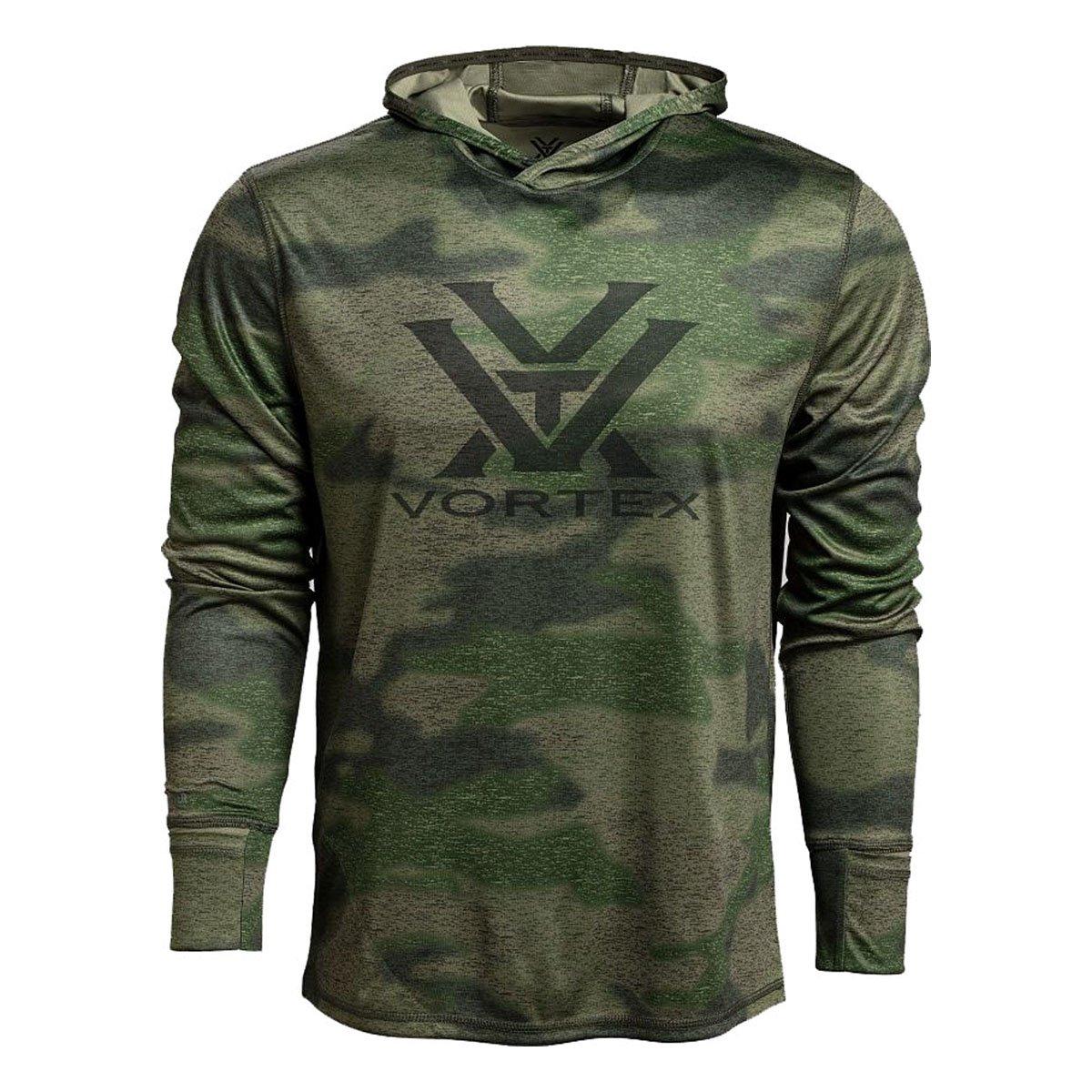 Men's Vortex Sun Slayer Long Sleeve Hooded T-Shirt - Vortex