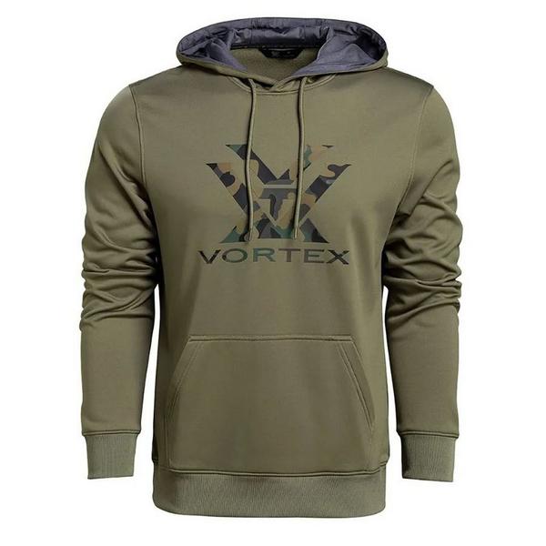 Men's Vortex Performance Hunting Hoodie Large Lichen Green