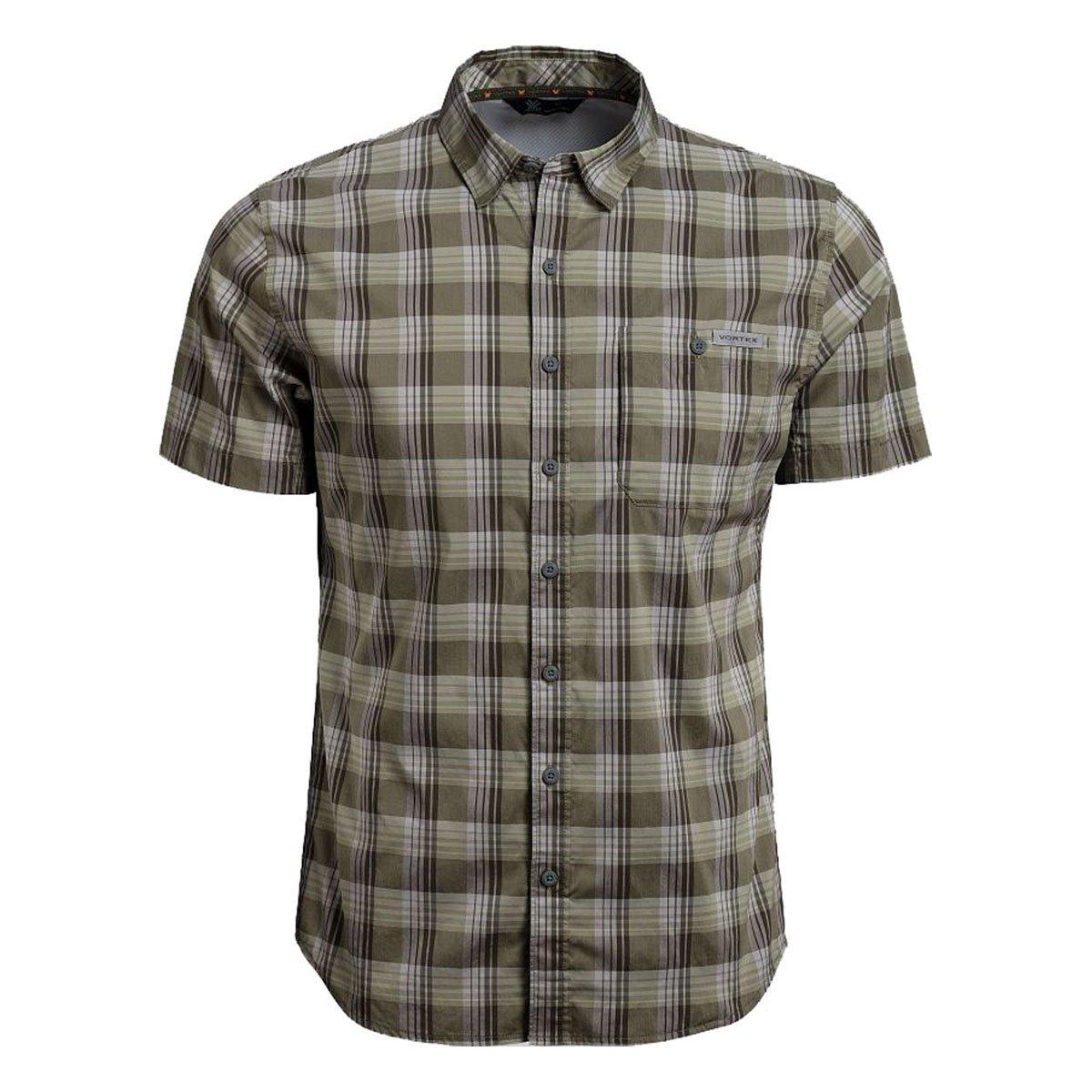 Men's Vortex Coolmax Fast Twitch Button Up Shirt - Vortex