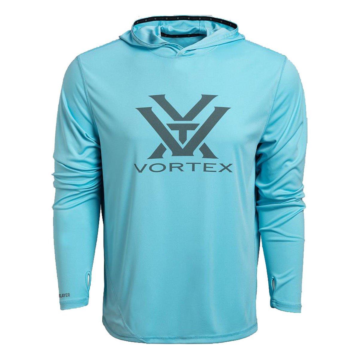 Men's Vortex Sun Slayer Long Sleeve Hooded T-Shirt - Vortex