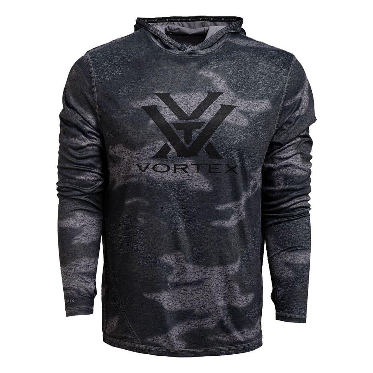 Men's Vortex Sun Slayer Long Sleeve Hooded T-Shirt - Vortex