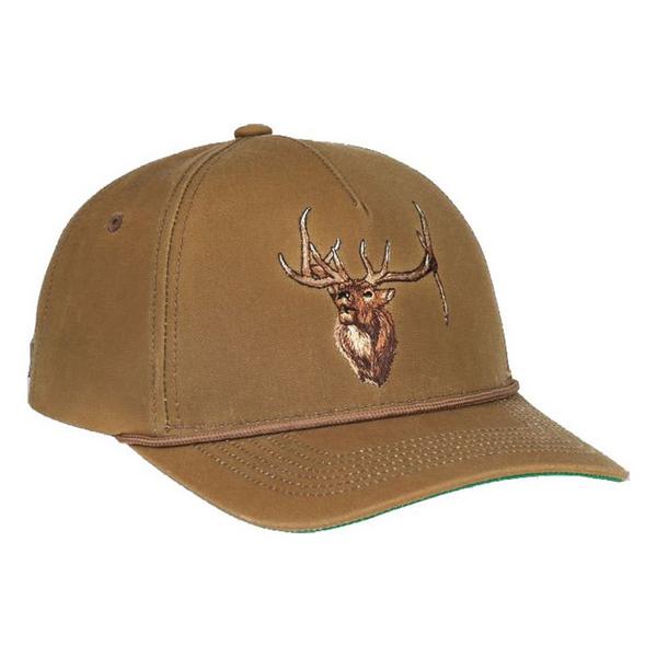 Men's Vortex Royal Tine Waxed Shooting Adjustable Hat One Size Elk