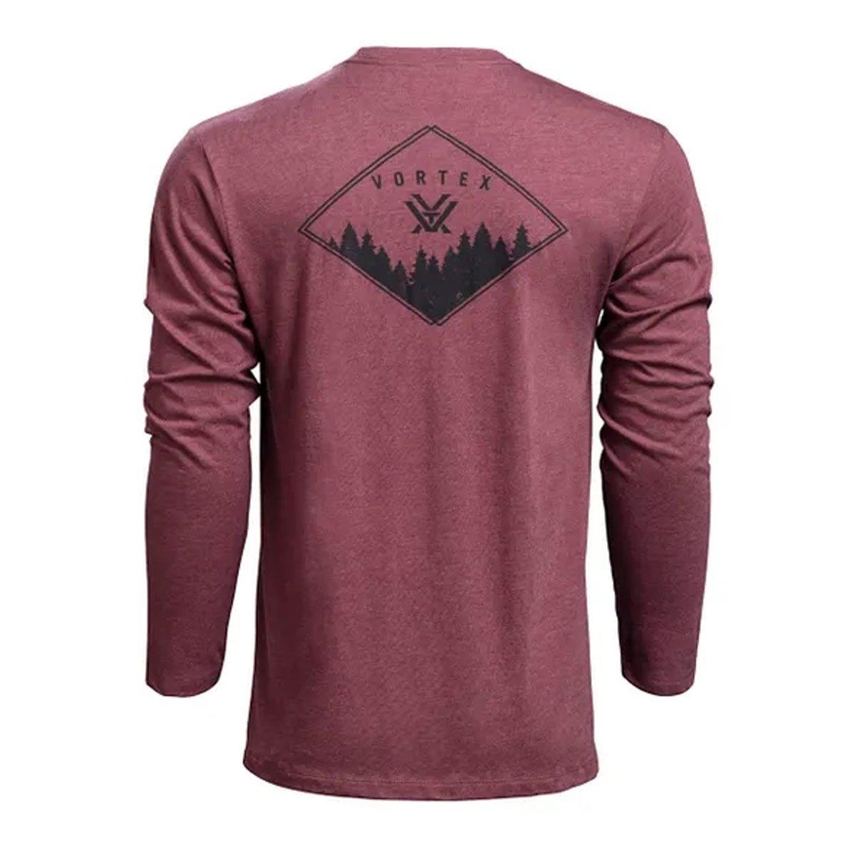 Men's Vortex Diamond Crust Long Sleeve T-Shirt - Vortex