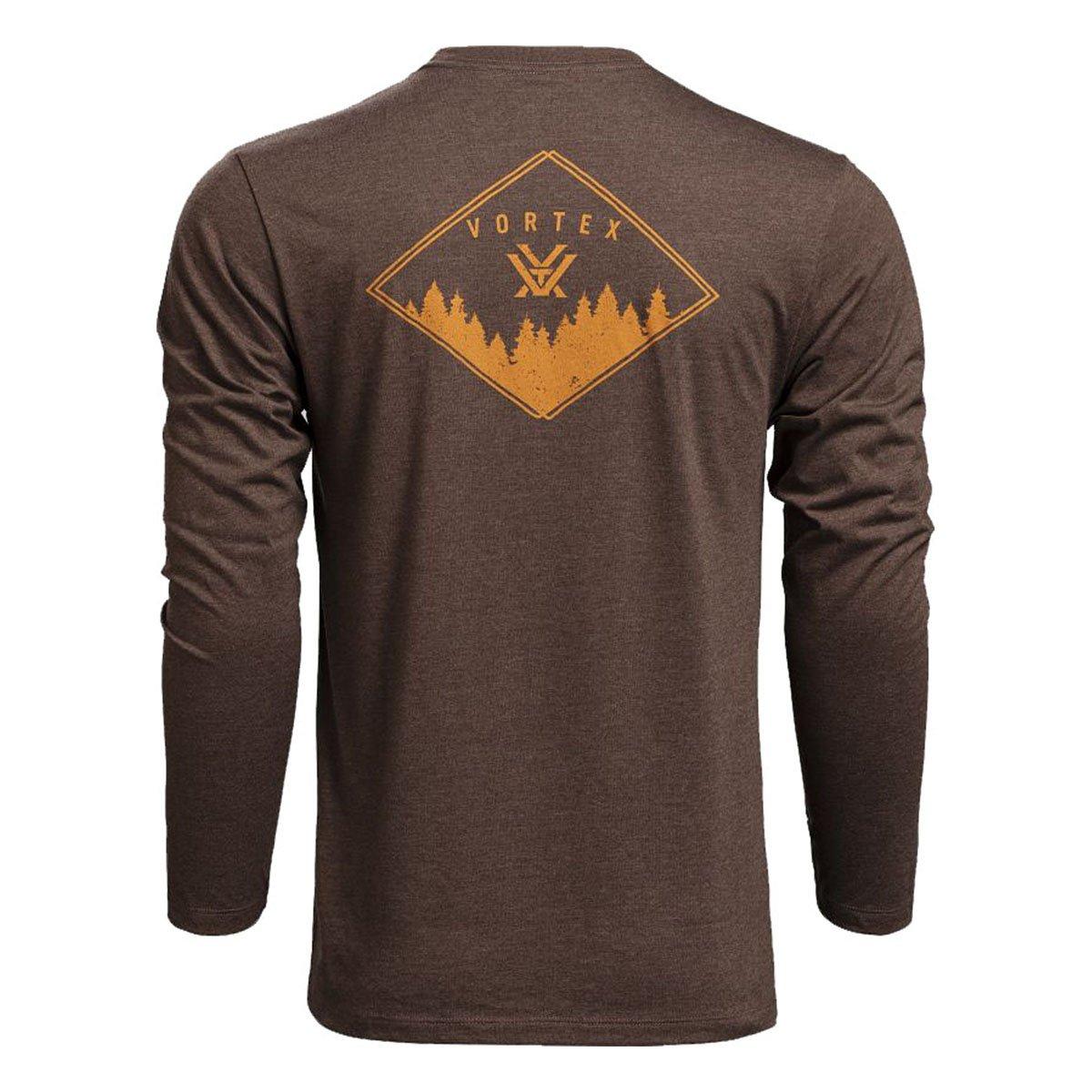 Men's Vortex Diamond Crust Long Sleeve T-Shirt - Vortex