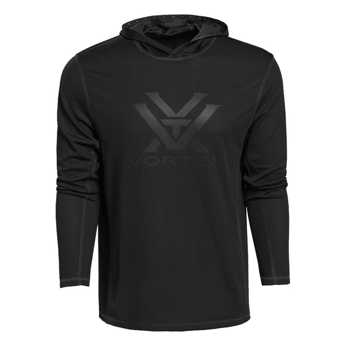 Men's Vortex Core Logo Performance Grid Hoodie - Vortex