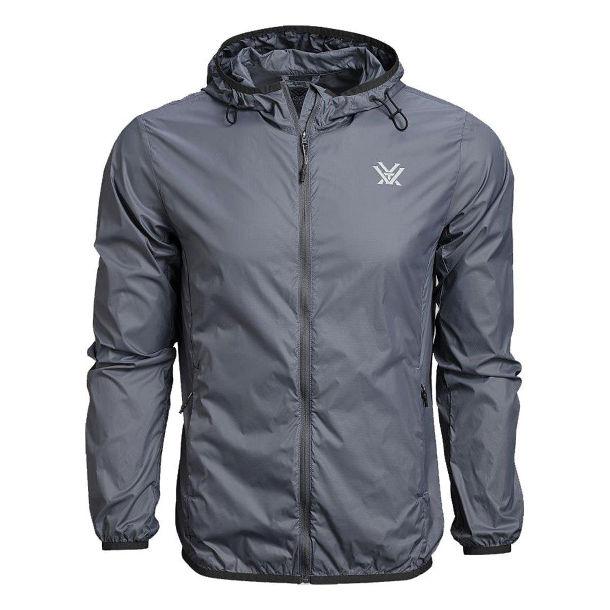 Men's Vortex Storm Silencer Hooded Rain Jacket - Vortex