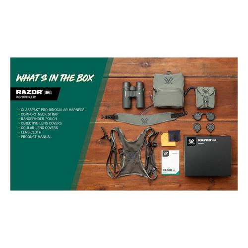 Vortex Razor UHD 8x32mm Binoculars - Primary Image