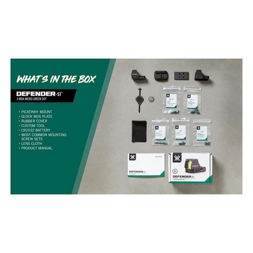 Vortex Defender-ST Micro Green Dot - Primary Image