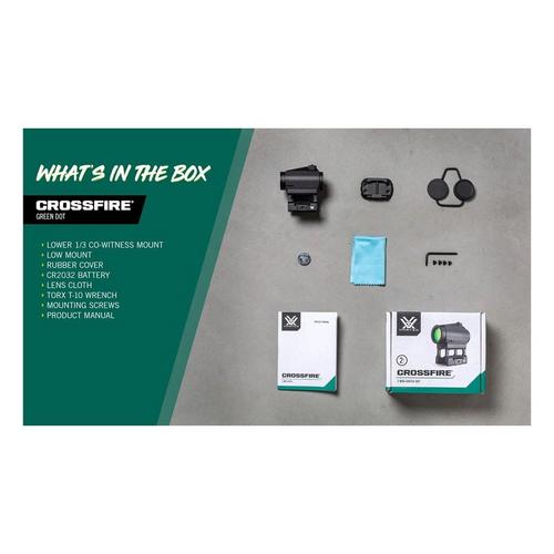 Vortex Crossfire Green Dot Sight - Primary Image