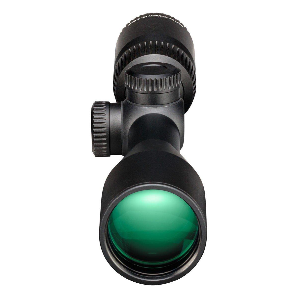 Vortex Triumph HD 3-9x40 Rifle Scope With 1" Hunter Low Rings – Dead-Hold BDC Reticle, Lifetime Warranty