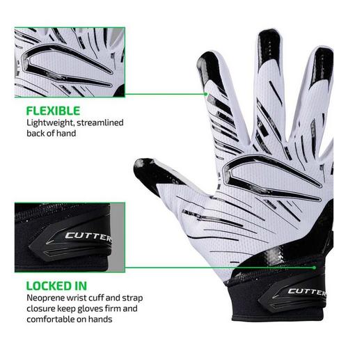 Adult Cutters Game Day Pro Receiver Football Gloves - Primary Image