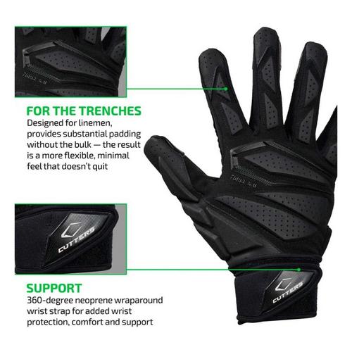 Force 6.0 Lineman Football Gloves - Primary Image