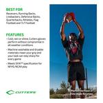 Youth Cutters Game Day Pro Receiver Football Gloves - Thumbnail 5 of 6