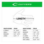 Youth Cutters Game Day Pro Receiver Football Gloves - Thumbnail 6 of 6