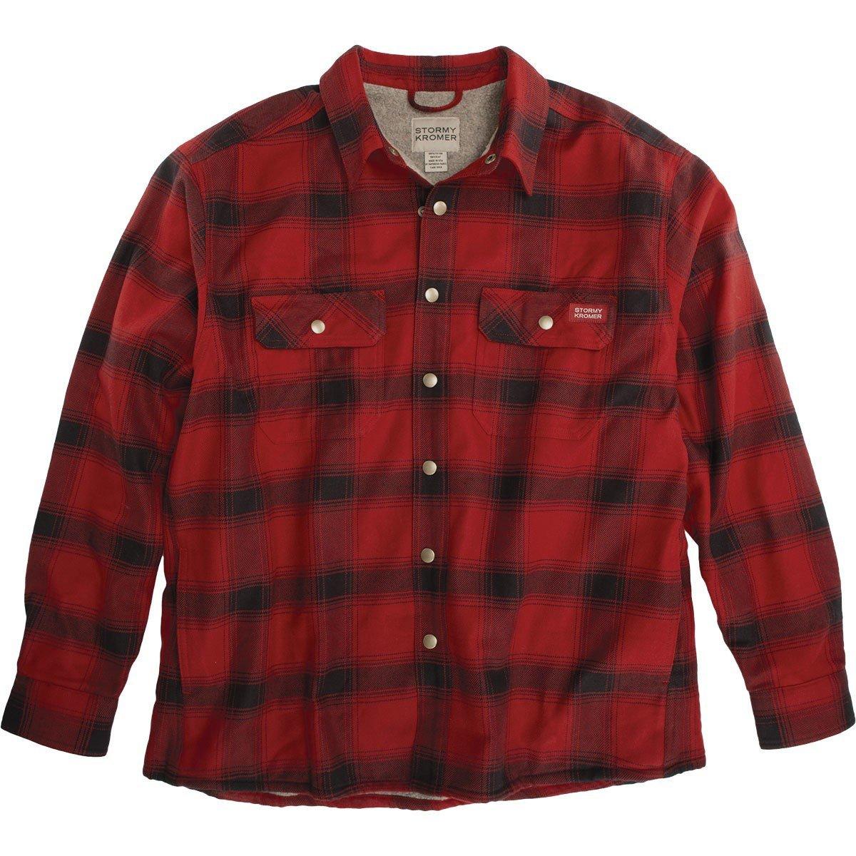 Men's Stormy Kromer The Camp Shirt JacK Flannel Softshell Jacket - Stormy Kromer
