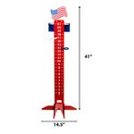 Swen Weathervanes USA Flag Metal Lawn Scoreboard w/Cup Holder - Thumbnail 5 of 5