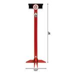 Swen Weathervanes South Dakota Coyotes Metal Drink Stand - Thumbnail 4 of 4