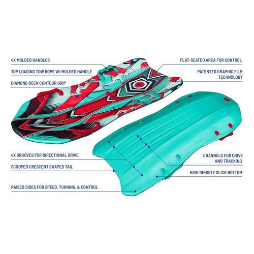 ArtikFun 50" Snow Sled (Colors May Vary) - Primary Image