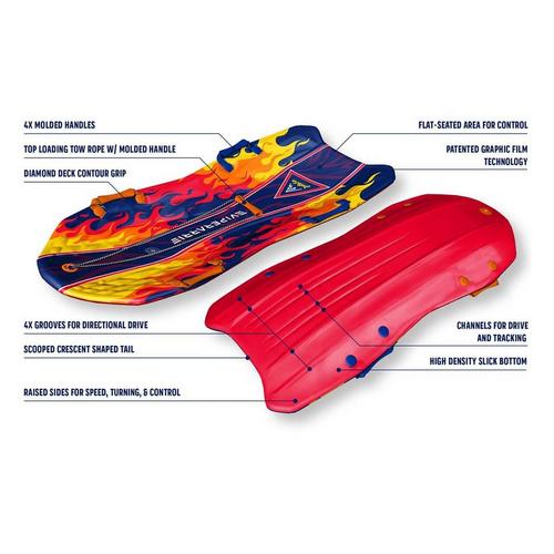 ArtikFun 50" Viperarri Snow Sled