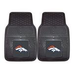 Fanmats Denver Broncos Vinyl Car Mats - Thumbnail 1 of 2