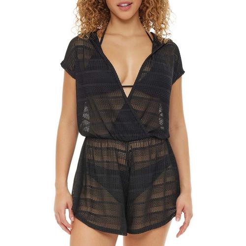 Women's Jordan Taylor Inc Hood Romper Swim Cover Up - Primary Image