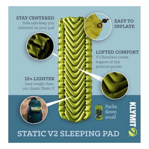 Klymit Static V2 Sleeping Pad - Primary Image