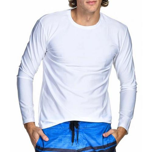 Men's U.S. Apparel Surfer Long Sleeve Swim Rashguard - Primary Image