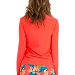 Women's U.S. Apparel Long Sleeve Swim Rashguard - Thumbnail 2 of 3