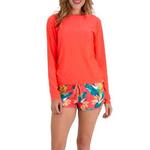 Women's U.S. Apparel Long Sleeve Swim Rashguard - Thumbnail 3 of 3