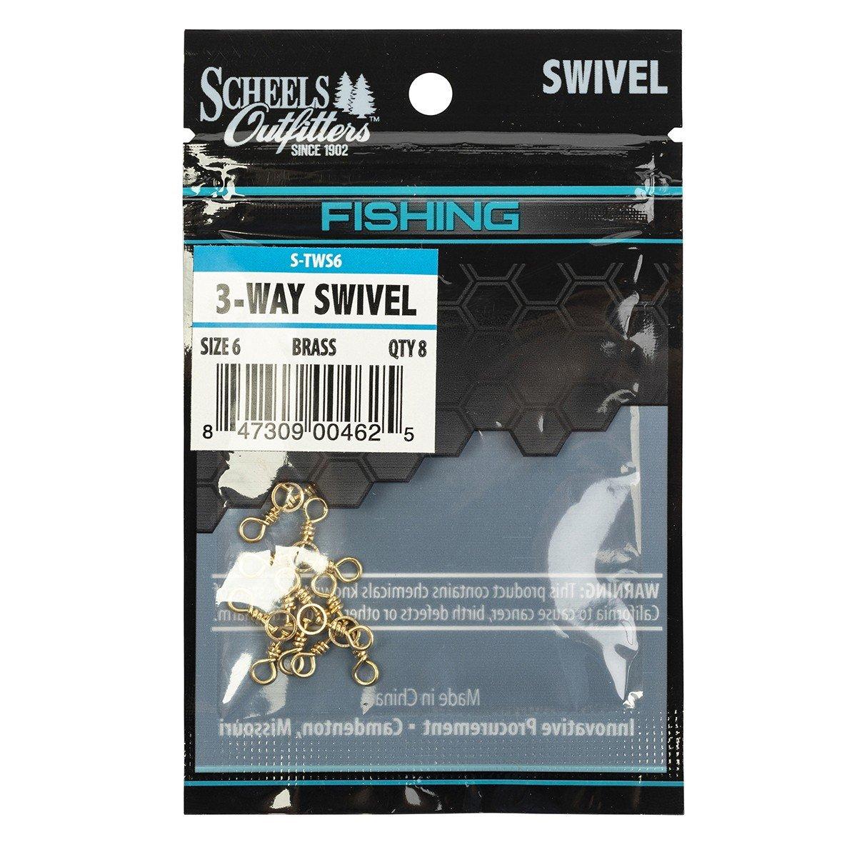 Scheels Outfitter 3 Way Brass Swivel