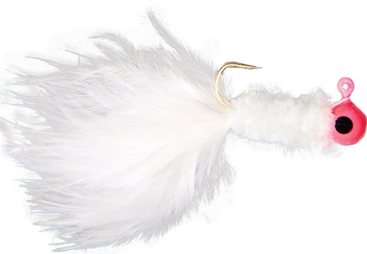 Pink/White/White - Scheels Outfitters Marabou Crappie Jigs