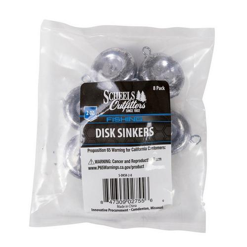 Scheels Outfitters Disk Sinkers - Primary Image