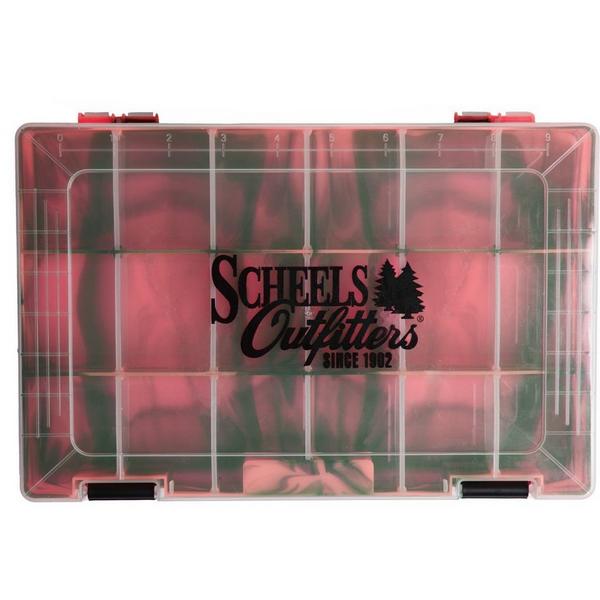SCHEELS OUTFITTERS Swirl Tackle Organizer with Clear Top