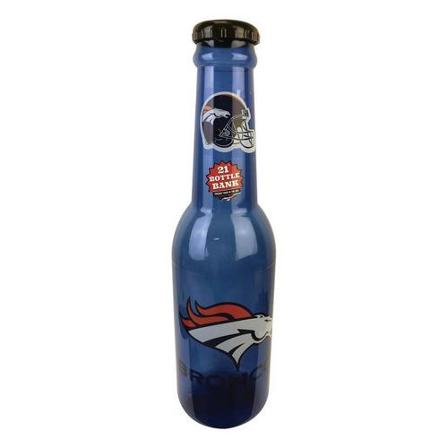 Denver Broncos 21"x6" Bottle Bank - Primary Image
