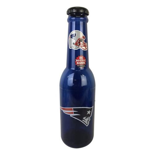 New England Patriots 21"x6" Bottle Bank - Primary Image