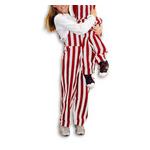 Game Bibs Kids' Maroon & White Overall Bibs - Thumbnail 3 of 3