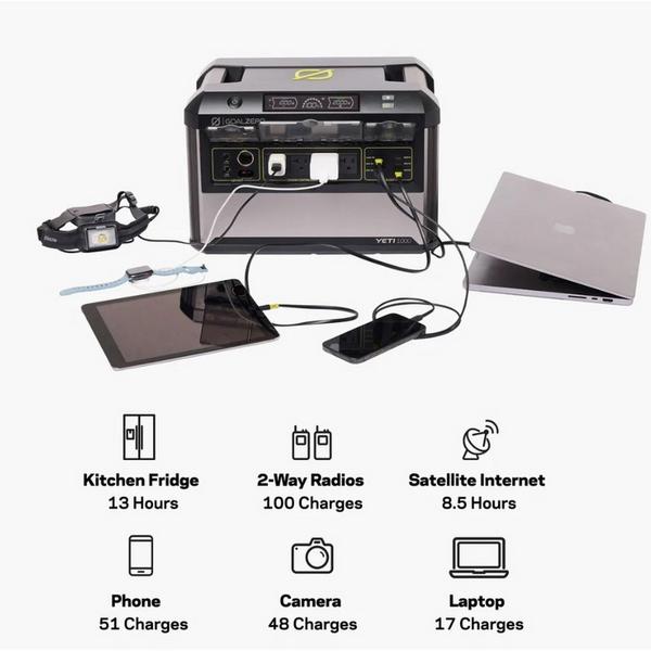 BioLite Goal Zero YETI 1000 Portable Power Station