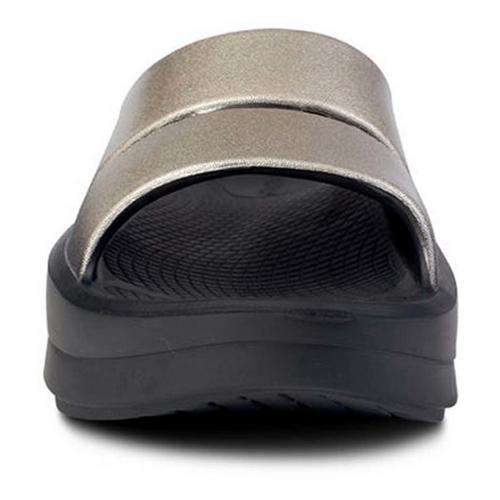 OOFOS OOmega OOahh Luxe Slide Sandals - Primary Image