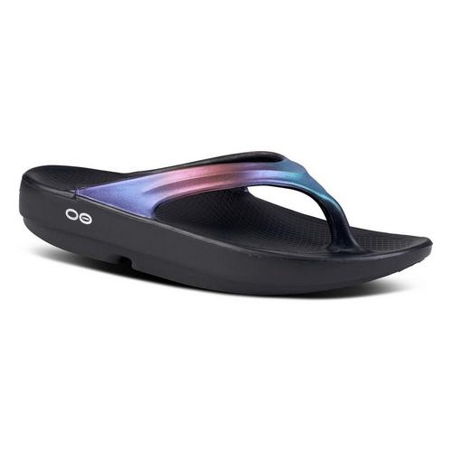Women's OOFOS OOlala Luxe Recovery Flip Flop Sandals - Primary Image