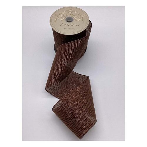 D Stevens Fine Ribbons 4in Crinkle Mesh Ribbon - Primary Image