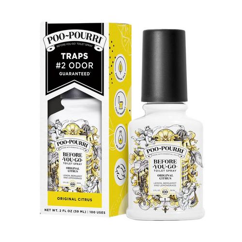 POO-POURRI Original Citrus 2 oz. Toilet Spray - Primary Image