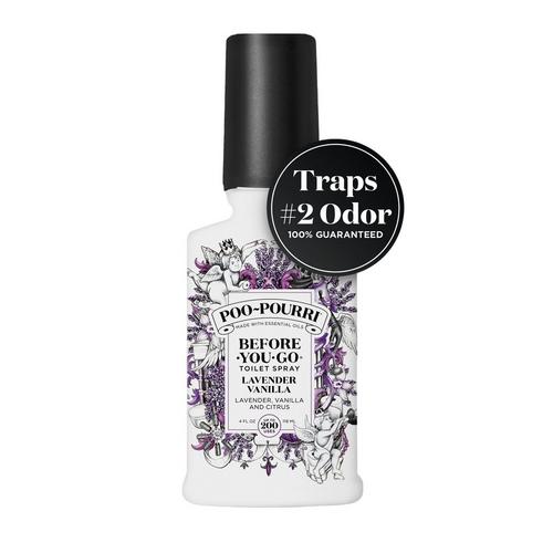 POO-POURRI Lavender Vanilla 4 oz. Toilet Spray - Primary Image