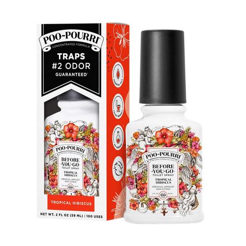 POO-POURRI Tropical Hibiscus 2 oz. Toilet Spray - Primary Image