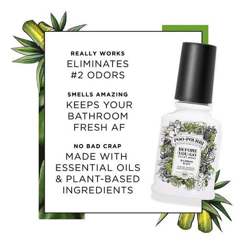 POO-POURRI Bamboo Rain 2oz Toilet Spray - Primary Image