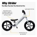 Strider 12" Pro Balance Bike - Thumbnail 4 of 5