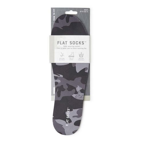 Flat Socks Black Camo Mesh Insoles - Primary Image