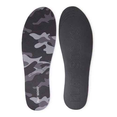 Flat Socks Black Camo Mesh Insoles - Primary Image