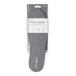 Flat Socks Dark Heather Grey Wool Insoles - Thumbnail 1 of 4