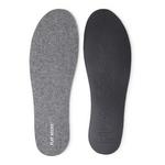 Flat Socks Dark Heather Grey Wool Insoles - Thumbnail 4 of 4